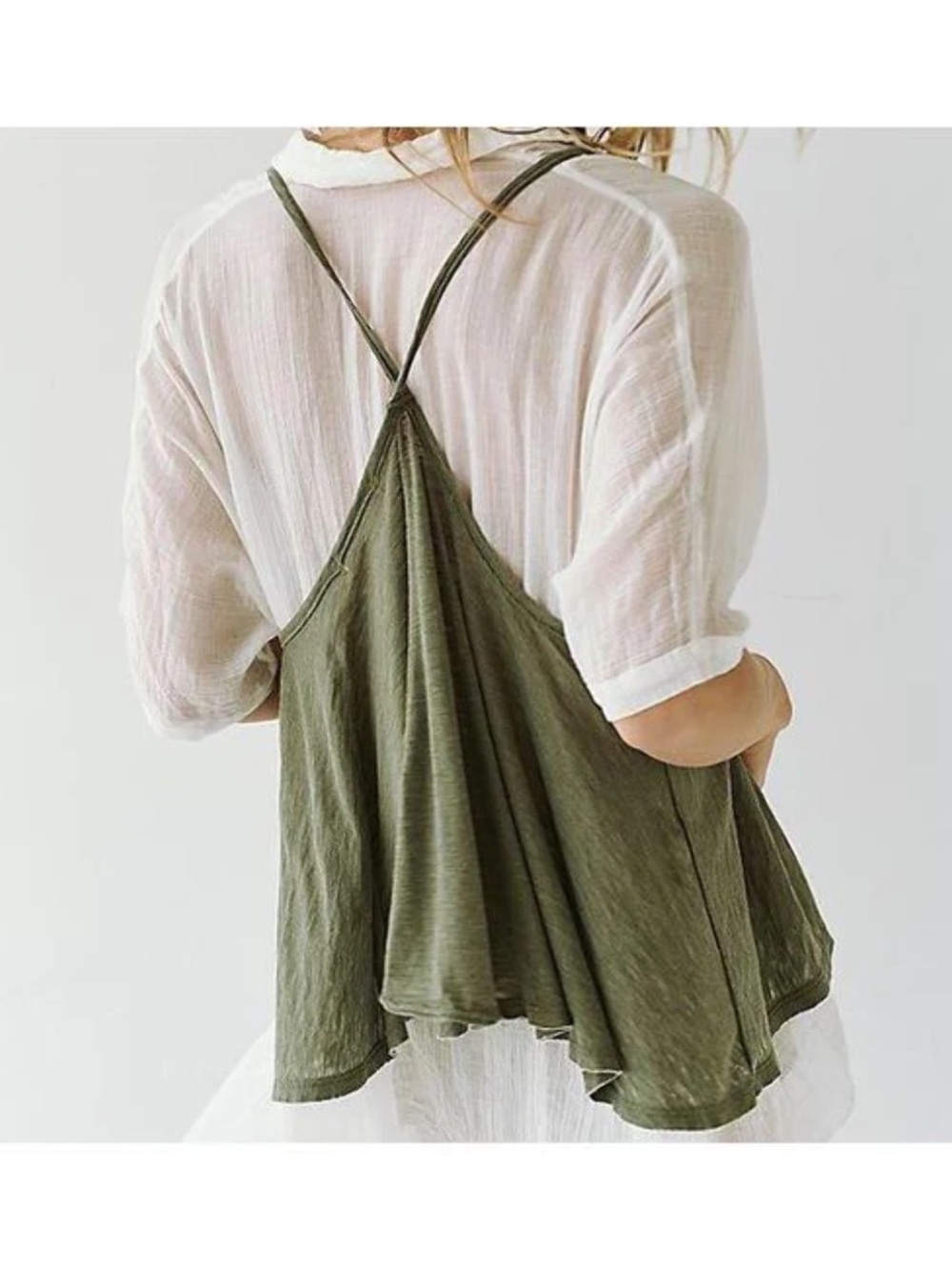 We the Free Sandy Swing Tank- Moss - Picture 4 of 10